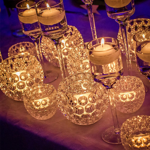 Candle holder sphere - small