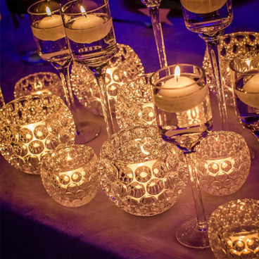 Candle holder sphere - big