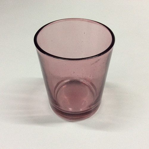 Candlestick matte pink