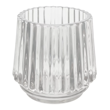 Ribbed Candle Holder