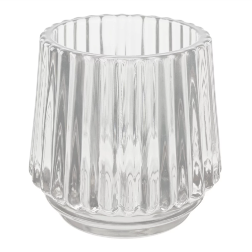 Ribbed Candle Holder