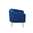 2-seater sofa, darkblue velvet