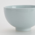 Bowl on a foot - light blue
