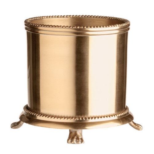 Brass flower pot