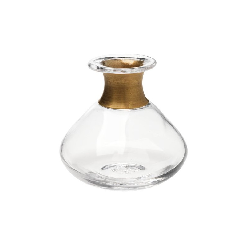 Váza so zlatým lemom Váza so zlatým lemom