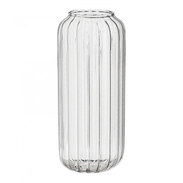 fluted vase