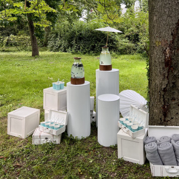 Podstavce vrubkované - set