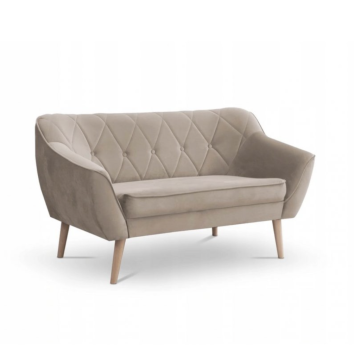 2-seater sofa beige