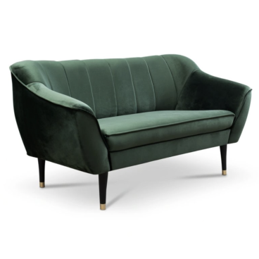 2-seater sofa green