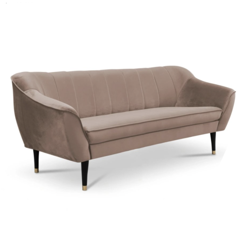 3-seater sofa cappuccino