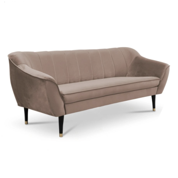 3-seater sofa cappuccino