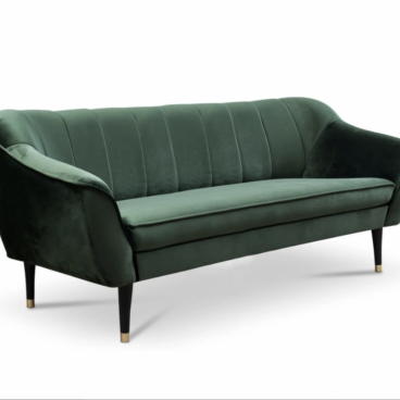 3-seater sofa green