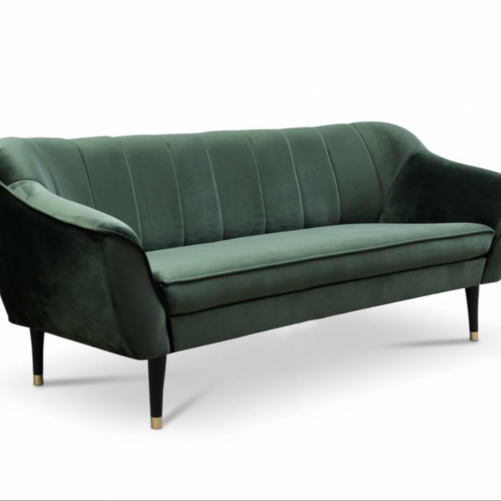 3-seater sofa green