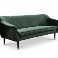 3-seater sofa green