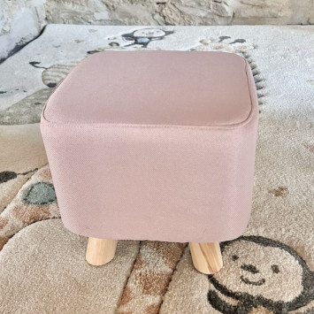 Children's stool pink
