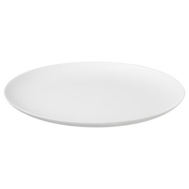 Klubový tanier biely