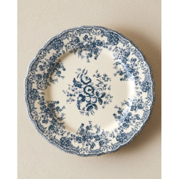 Majolikový tanier modrý 27cm