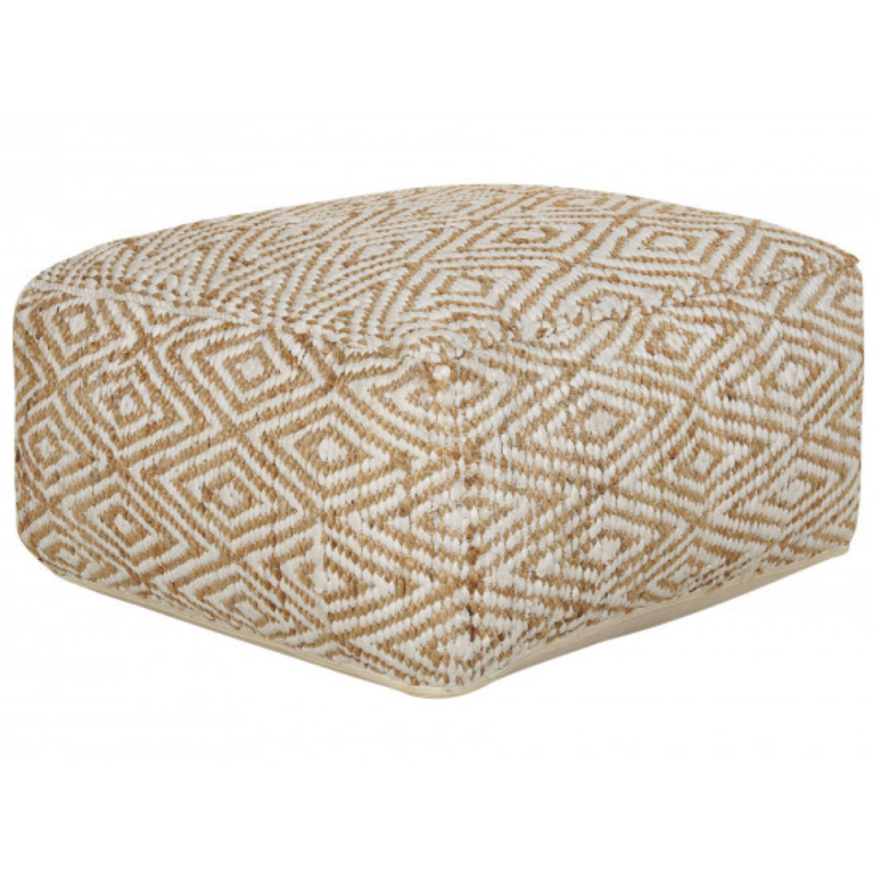 Geometric pouf II