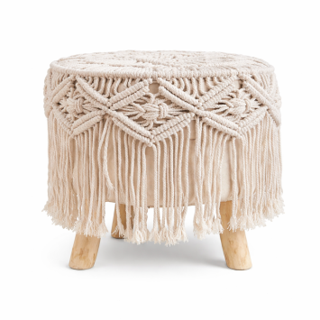 Taburetka boho nízka