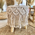 Tall boho stool