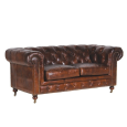2-seater Chesterfield sofa