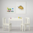 Children's wooden table Children's wooden table