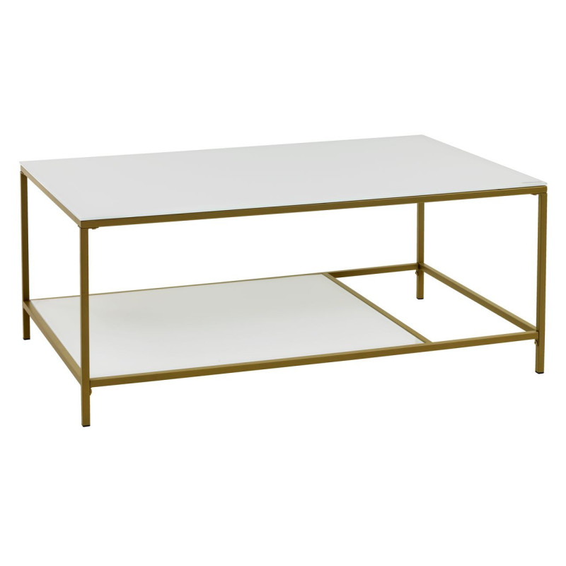 Coffee table white-gold 70x110cm Coffee table white-gold 70x110cm
