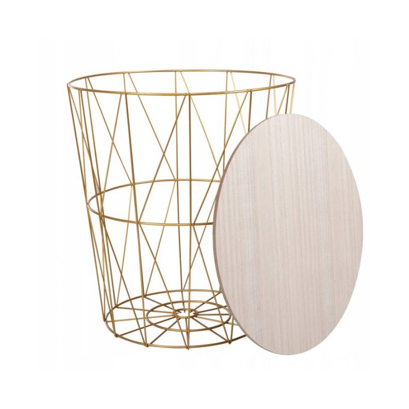 Coffee table basket Coffee table basket