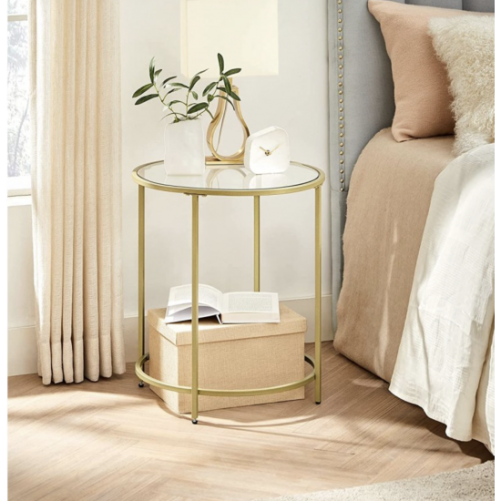 Coffee table gold Ø50cm