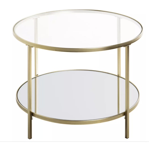 Coffee table gold Ø60cm