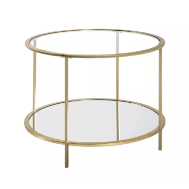 Coffee table gold Ø60cm