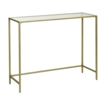 Gold Console Table