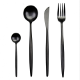 Black cutlery (set)