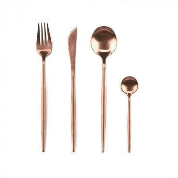 Rose gold príbor (set)