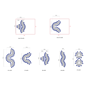 Snake / Royal okrúhly stôl